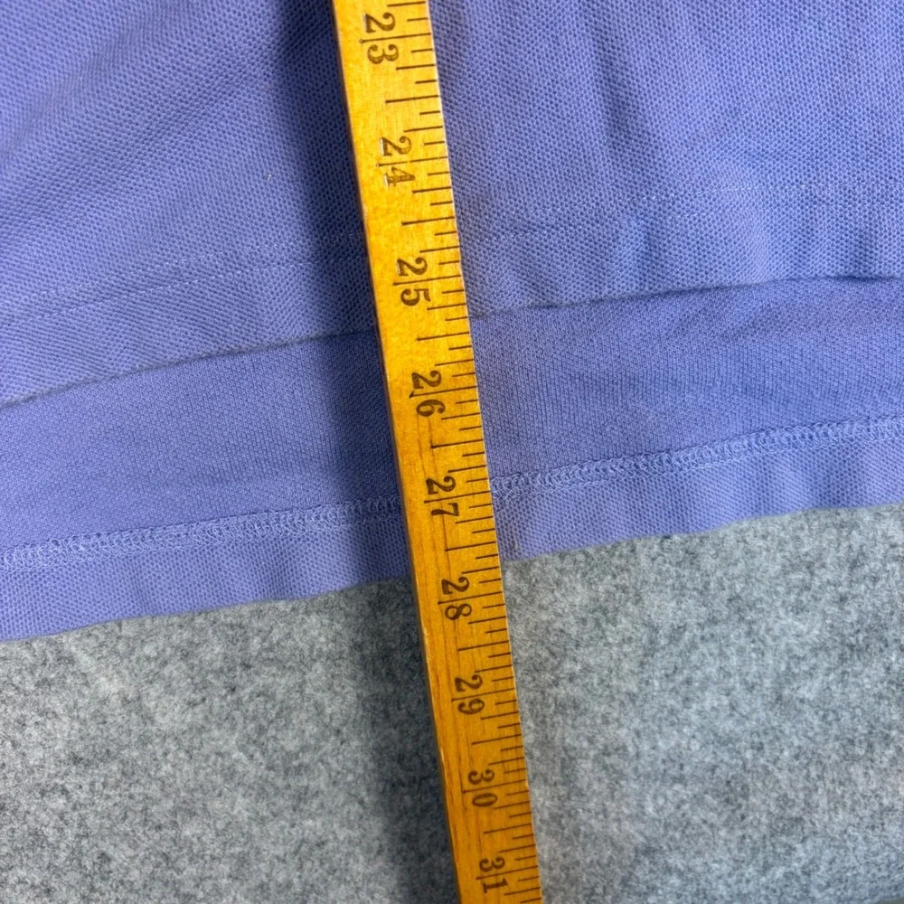 Vintage Banana Republic Polo Shirt Mens M Periwinkle Blue Cotton Pique Heritage